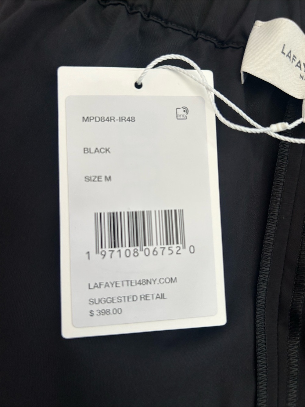 NWT Lafayette 148 New York Black Cotton Formal Shorts - Picture 5 of 10